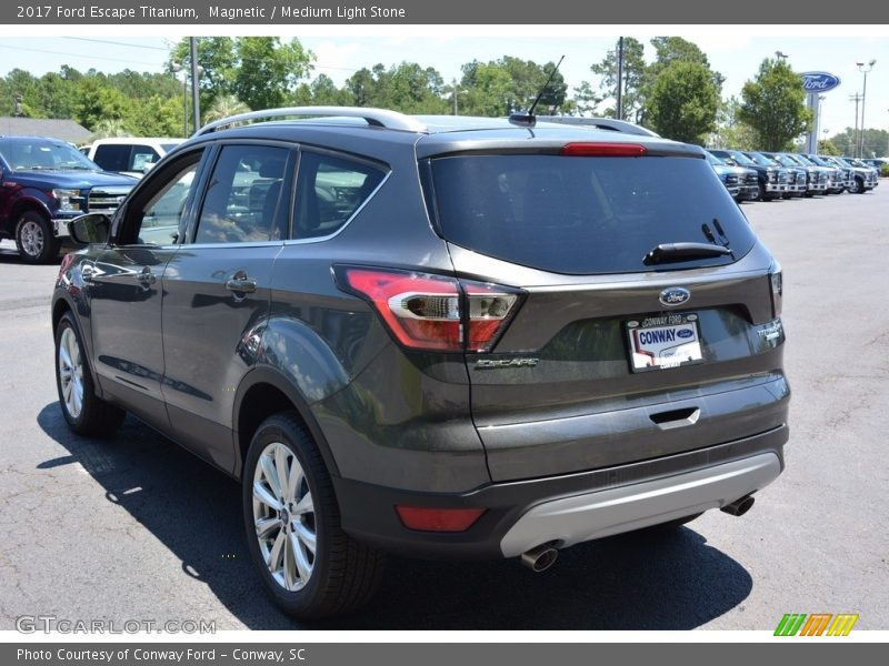 Magnetic / Medium Light Stone 2017 Ford Escape Titanium
