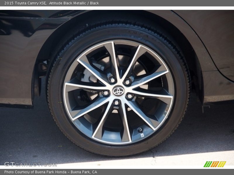 Attitude Black Metallic / Black 2015 Toyota Camry XSE