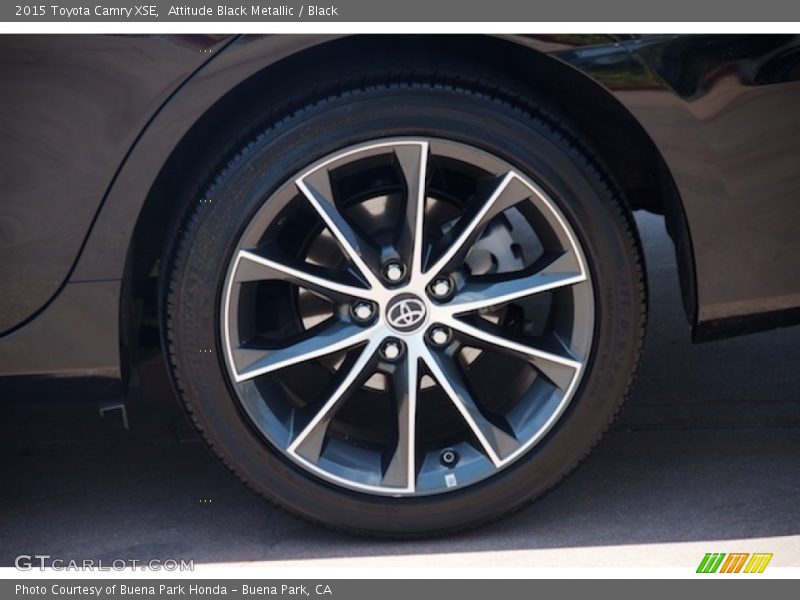 Attitude Black Metallic / Black 2015 Toyota Camry XSE