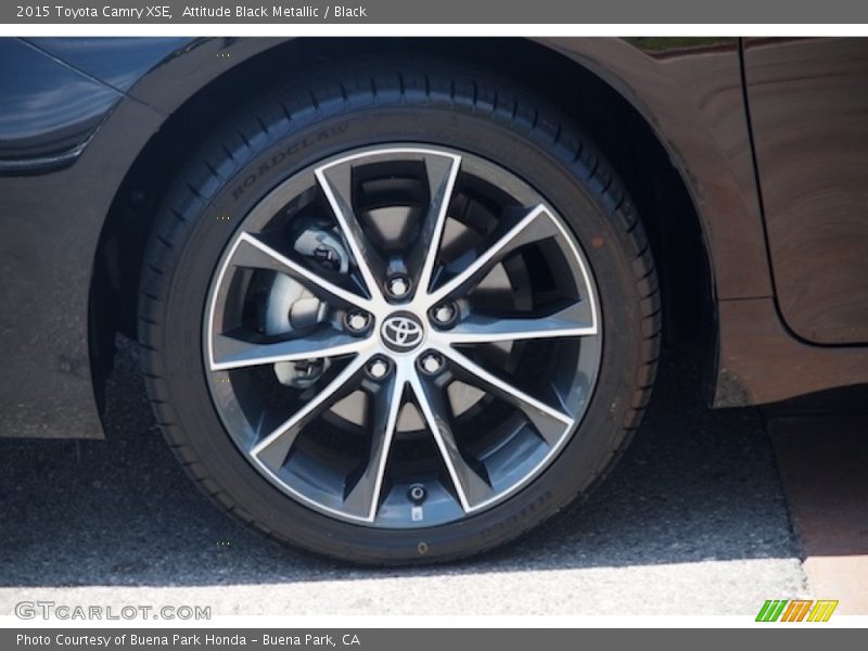 Attitude Black Metallic / Black 2015 Toyota Camry XSE