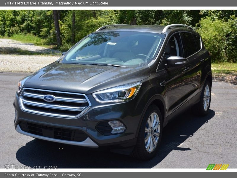 Magnetic / Medium Light Stone 2017 Ford Escape Titanium