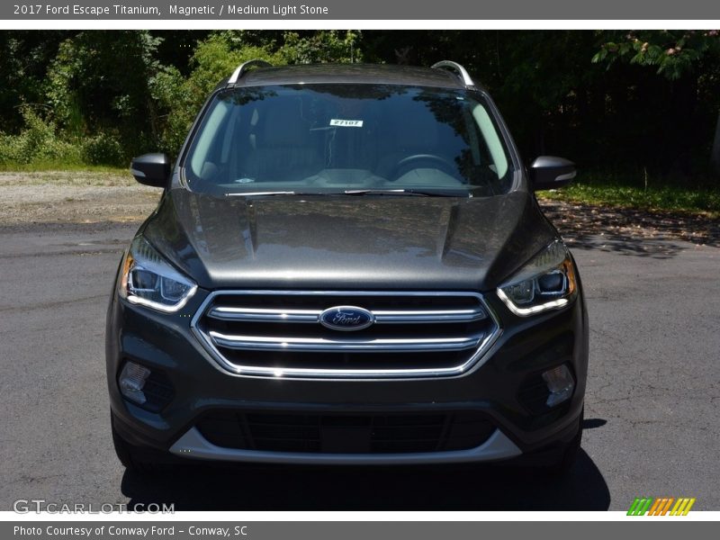 Magnetic / Medium Light Stone 2017 Ford Escape Titanium