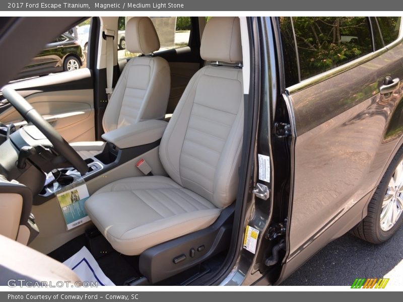 Magnetic / Medium Light Stone 2017 Ford Escape Titanium