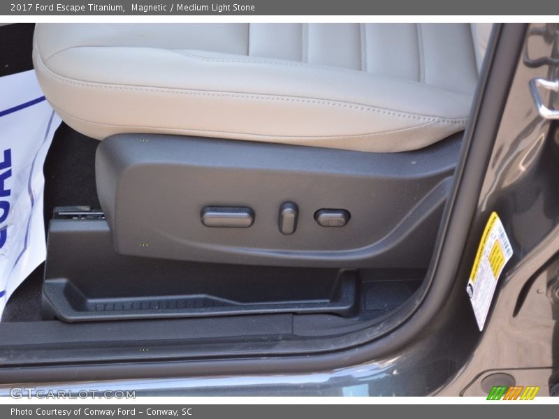Magnetic / Medium Light Stone 2017 Ford Escape Titanium