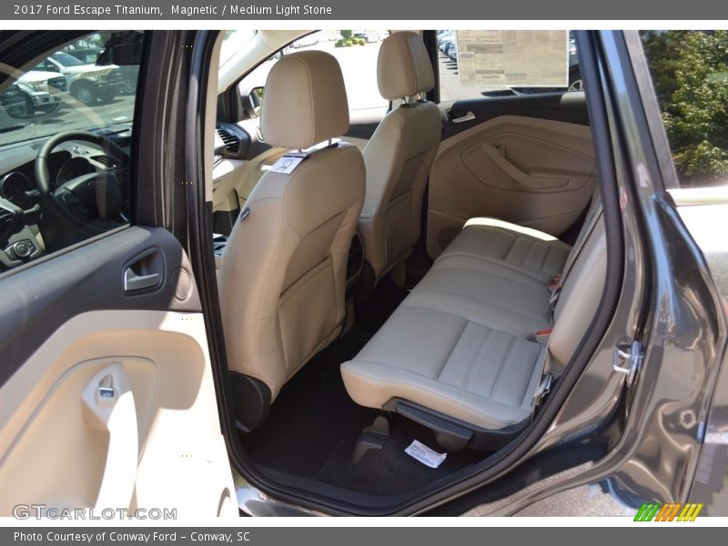 Magnetic / Medium Light Stone 2017 Ford Escape Titanium