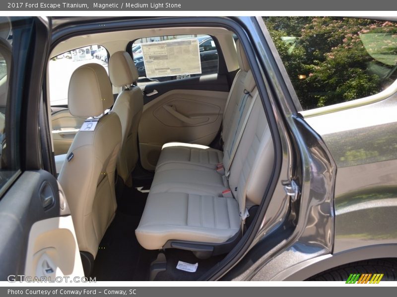 Magnetic / Medium Light Stone 2017 Ford Escape Titanium