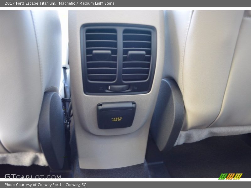 Magnetic / Medium Light Stone 2017 Ford Escape Titanium