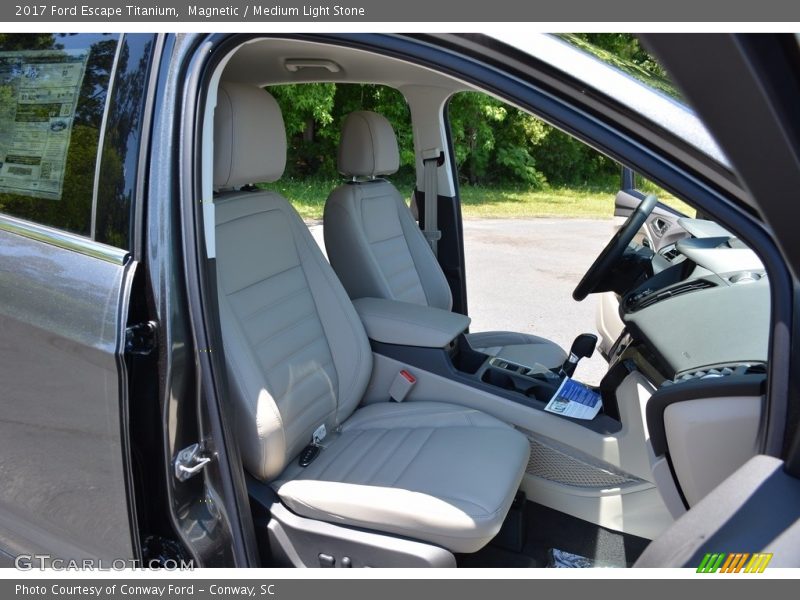 Magnetic / Medium Light Stone 2017 Ford Escape Titanium