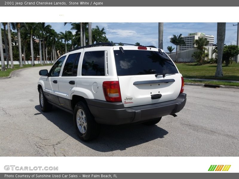 Stone White / Agate 2001 Jeep Grand Cherokee Laredo