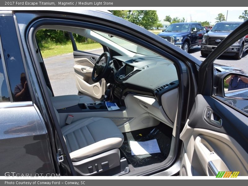 Magnetic / Medium Light Stone 2017 Ford Escape Titanium