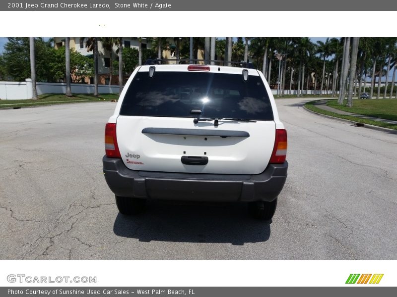 Stone White / Agate 2001 Jeep Grand Cherokee Laredo