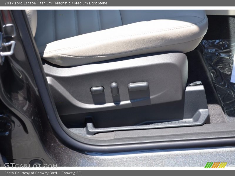 Magnetic / Medium Light Stone 2017 Ford Escape Titanium