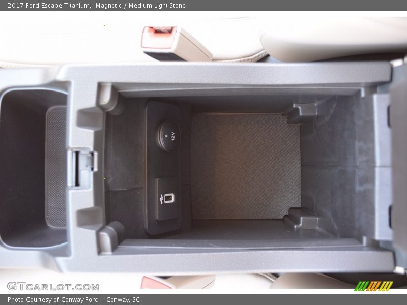 Magnetic / Medium Light Stone 2017 Ford Escape Titanium
