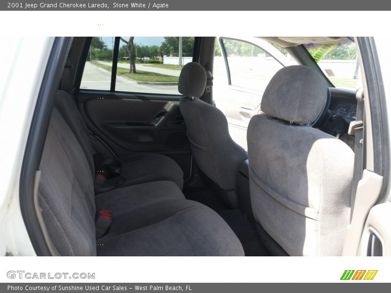 Stone White / Agate 2001 Jeep Grand Cherokee Laredo
