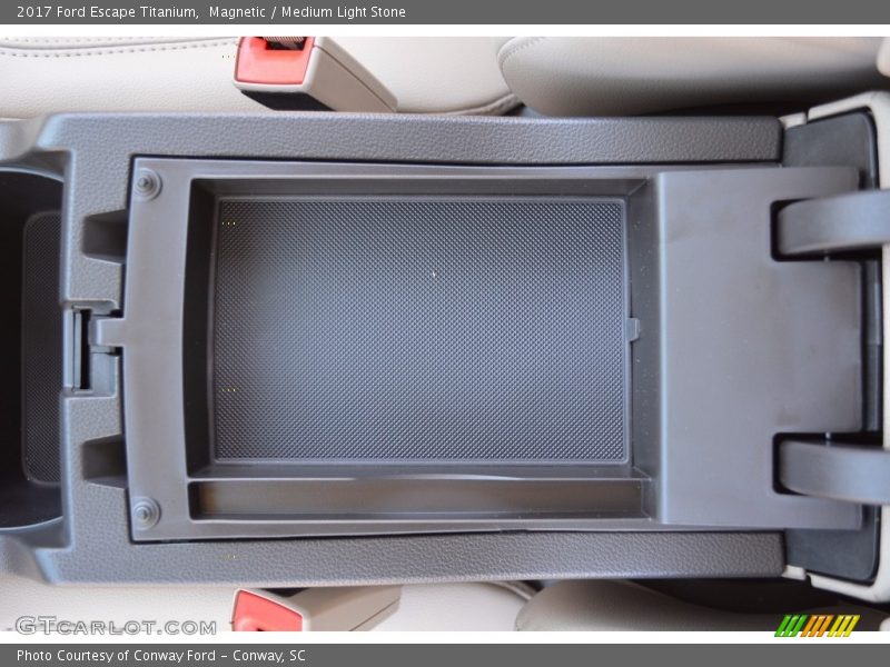 Magnetic / Medium Light Stone 2017 Ford Escape Titanium