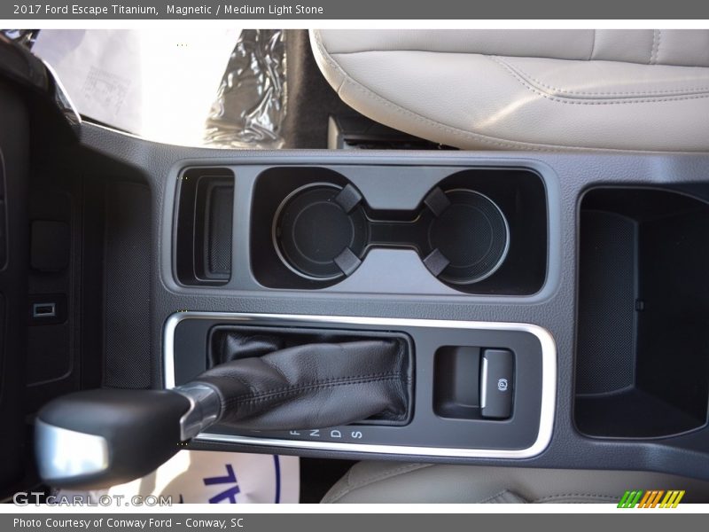 Magnetic / Medium Light Stone 2017 Ford Escape Titanium