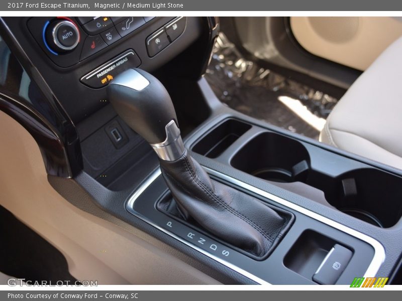 Magnetic / Medium Light Stone 2017 Ford Escape Titanium
