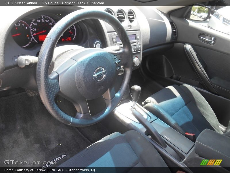 Crimson Black / Charcoal 2013 Nissan Altima 2.5 S Coupe