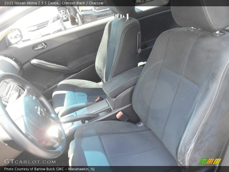 Crimson Black / Charcoal 2013 Nissan Altima 2.5 S Coupe