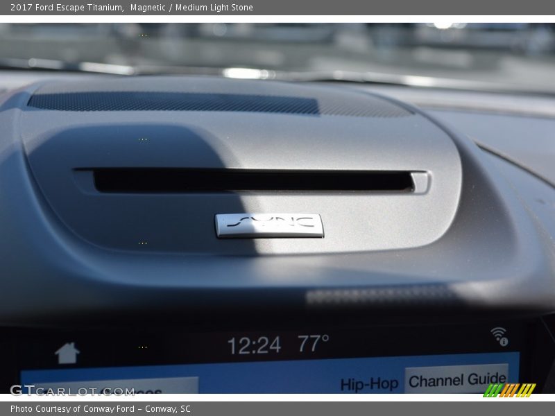 Magnetic / Medium Light Stone 2017 Ford Escape Titanium