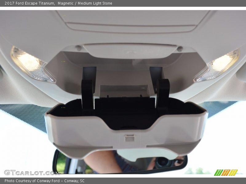 Magnetic / Medium Light Stone 2017 Ford Escape Titanium