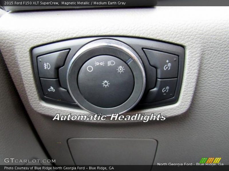Magnetic Metallic / Medium Earth Gray 2015 Ford F150 XLT SuperCrew