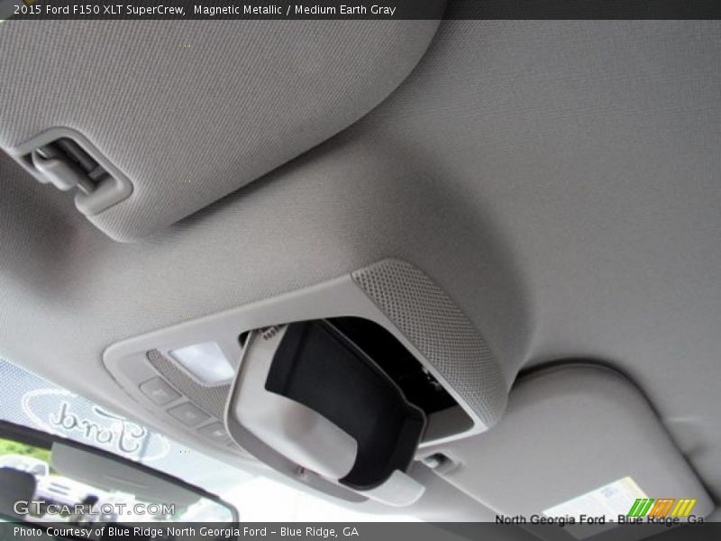 Magnetic Metallic / Medium Earth Gray 2015 Ford F150 XLT SuperCrew