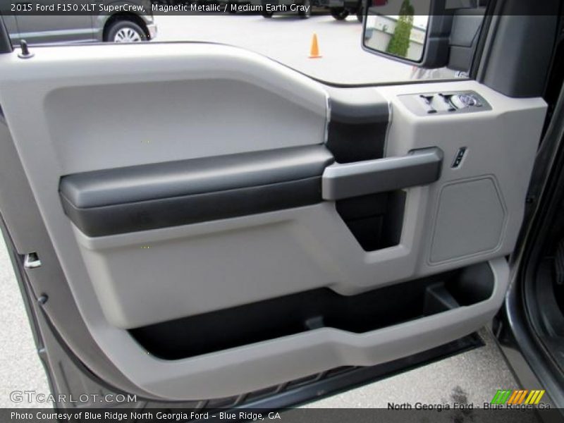 Magnetic Metallic / Medium Earth Gray 2015 Ford F150 XLT SuperCrew