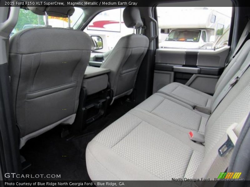Magnetic Metallic / Medium Earth Gray 2015 Ford F150 XLT SuperCrew