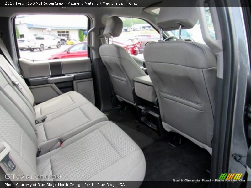 Magnetic Metallic / Medium Earth Gray 2015 Ford F150 XLT SuperCrew