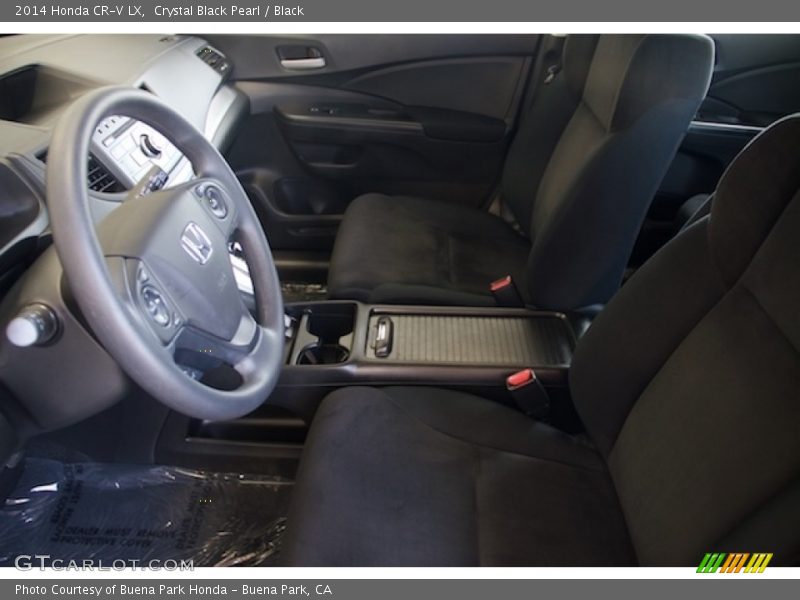 Crystal Black Pearl / Black 2014 Honda CR-V LX