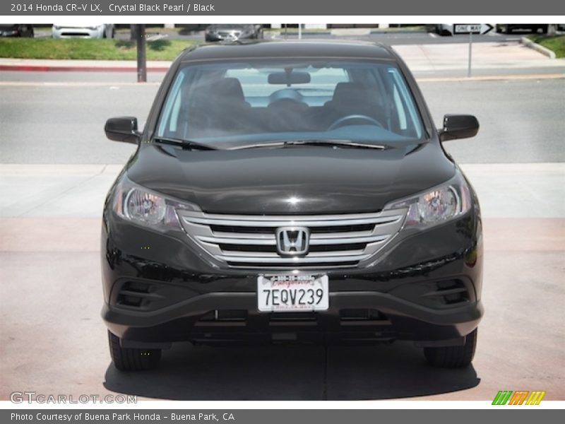 Crystal Black Pearl / Black 2014 Honda CR-V LX
