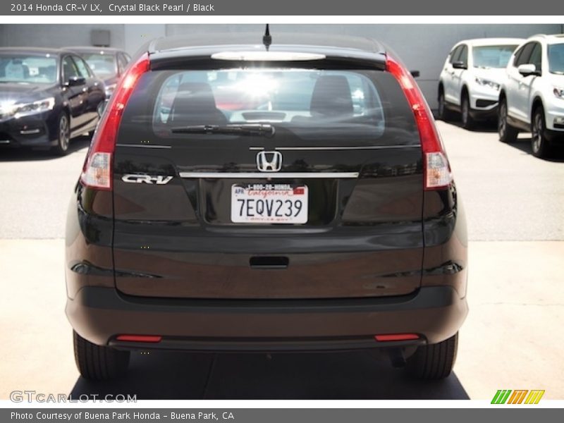 Crystal Black Pearl / Black 2014 Honda CR-V LX