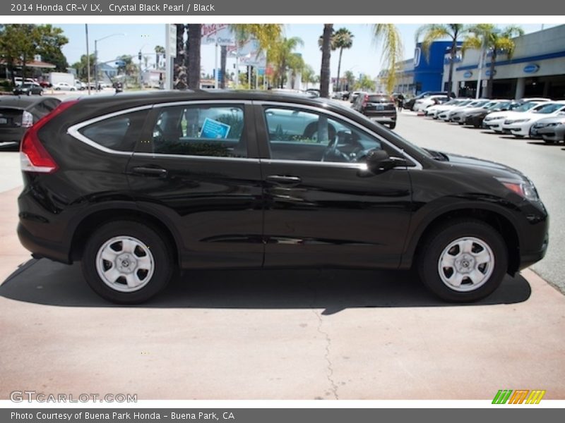 Crystal Black Pearl / Black 2014 Honda CR-V LX