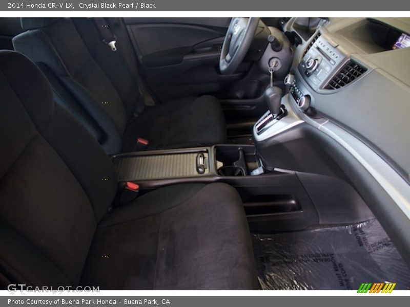 Crystal Black Pearl / Black 2014 Honda CR-V LX