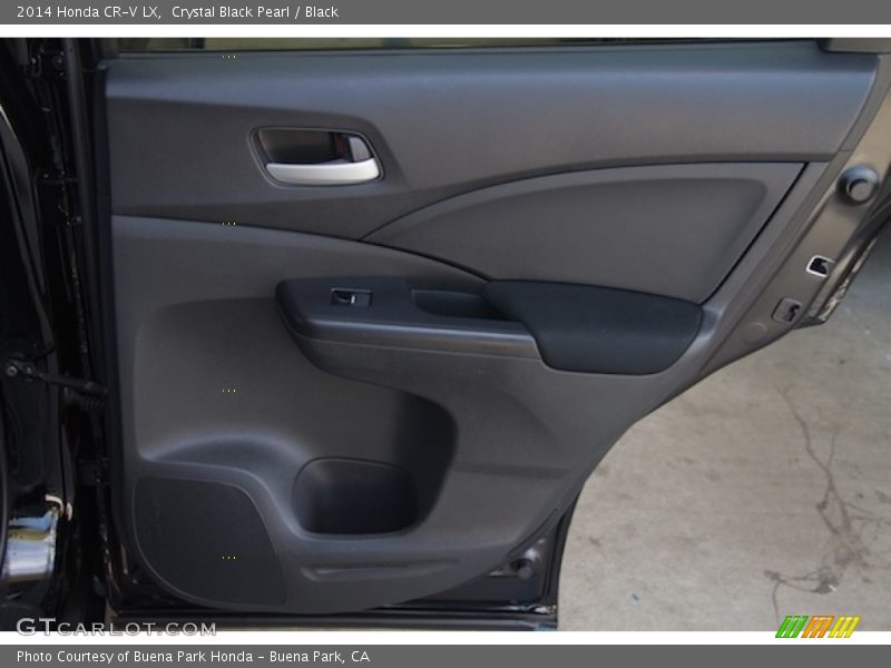 Crystal Black Pearl / Black 2014 Honda CR-V LX