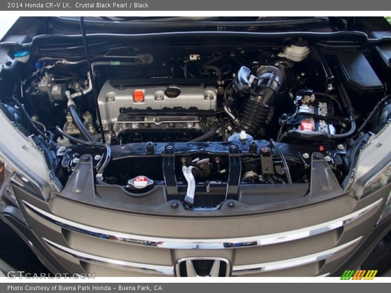 Crystal Black Pearl / Black 2014 Honda CR-V LX