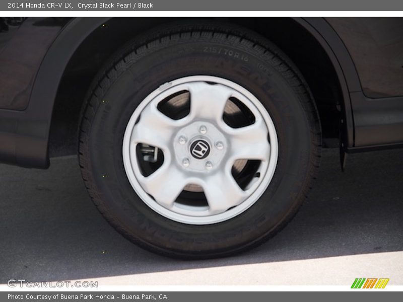 Crystal Black Pearl / Black 2014 Honda CR-V LX