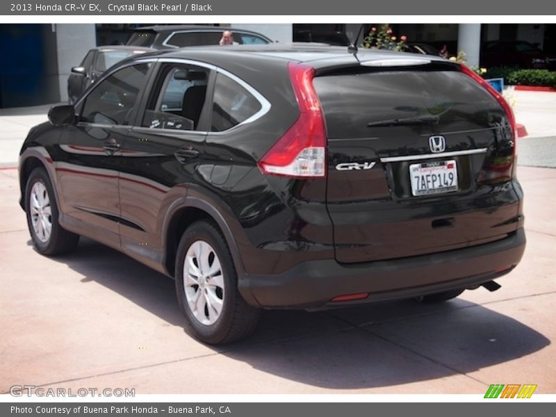 Crystal Black Pearl / Black 2013 Honda CR-V EX