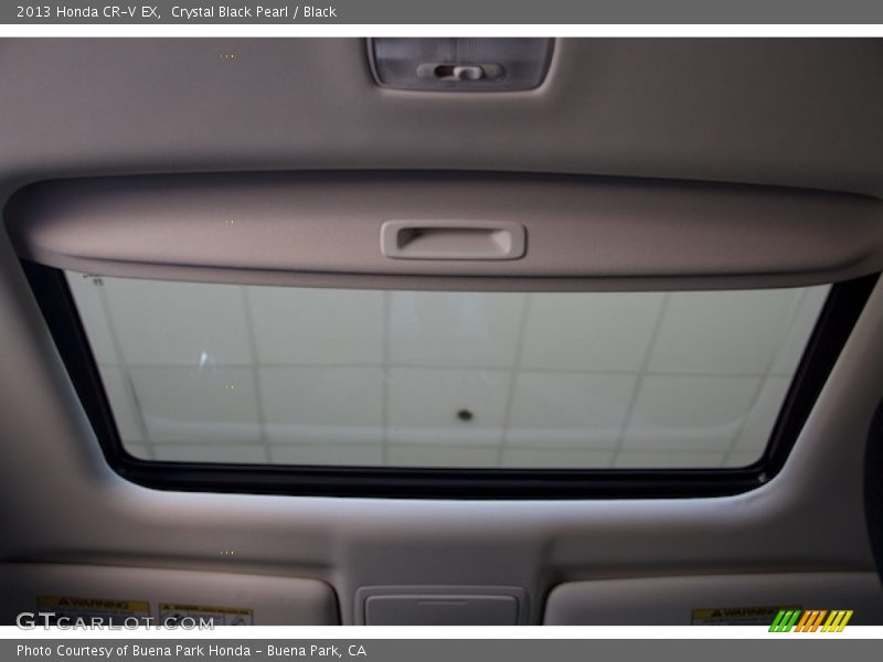 Crystal Black Pearl / Black 2013 Honda CR-V EX
