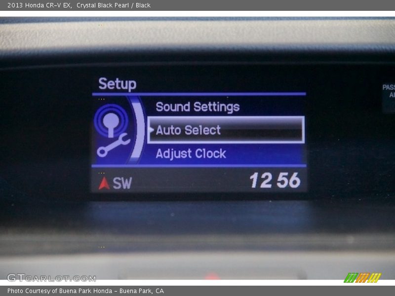 Crystal Black Pearl / Black 2013 Honda CR-V EX