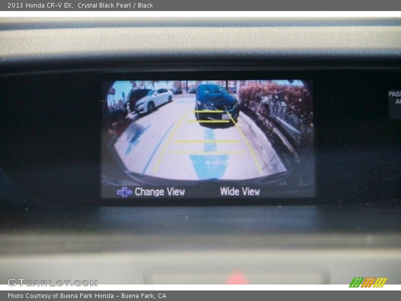 Crystal Black Pearl / Black 2013 Honda CR-V EX