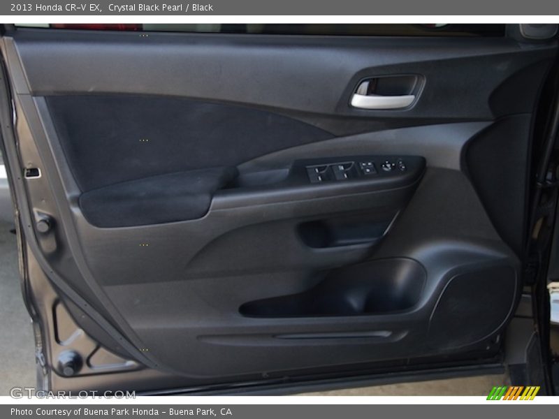 Crystal Black Pearl / Black 2013 Honda CR-V EX