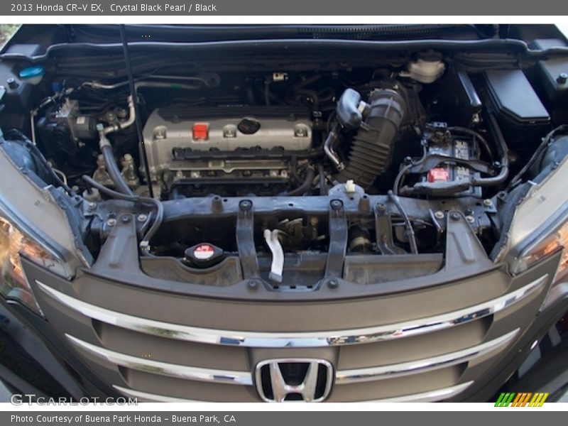 Crystal Black Pearl / Black 2013 Honda CR-V EX
