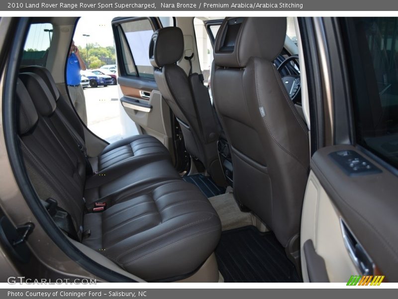 Nara Bronze / Premium Arabica/Arabica Stitching 2010 Land Rover Range Rover Sport Supercharged