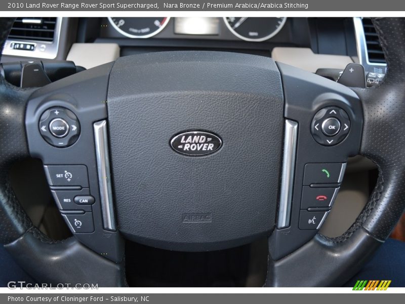 Nara Bronze / Premium Arabica/Arabica Stitching 2010 Land Rover Range Rover Sport Supercharged