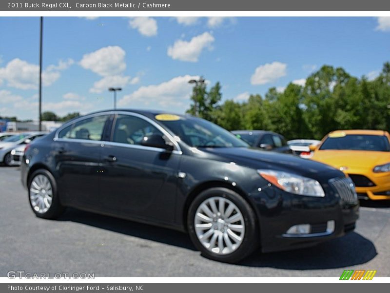 Carbon Black Metallic / Cashmere 2011 Buick Regal CXL