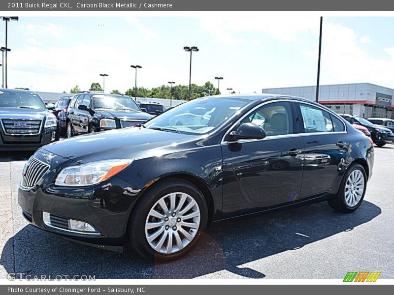 Carbon Black Metallic / Cashmere 2011 Buick Regal CXL