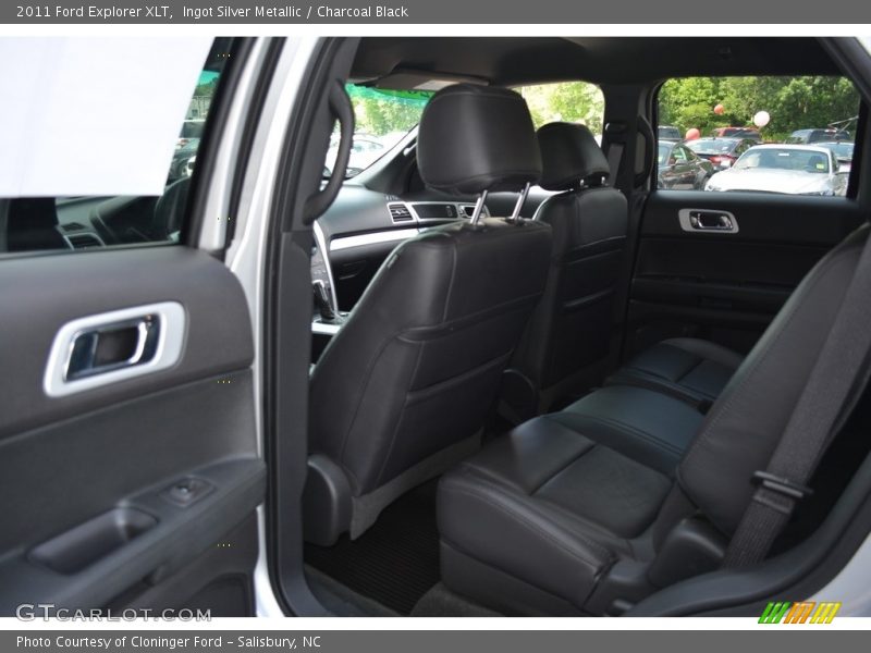 Ingot Silver Metallic / Charcoal Black 2011 Ford Explorer XLT
