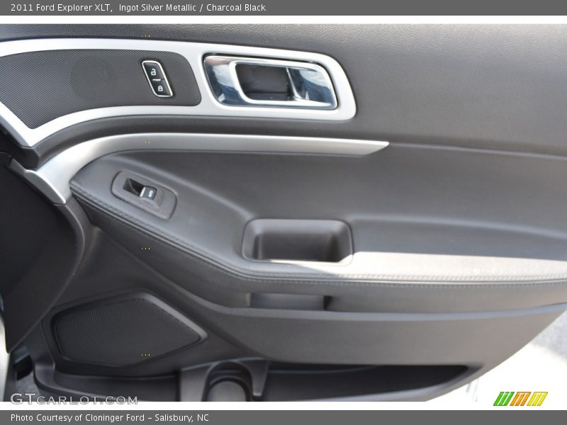 Ingot Silver Metallic / Charcoal Black 2011 Ford Explorer XLT